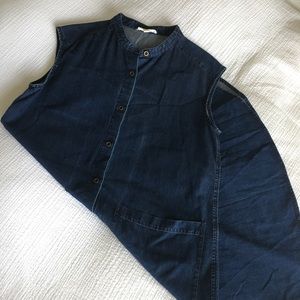 Organic Cotton Denim Dress